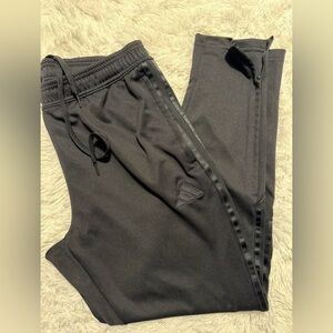 adidas Black Jogger Pants with Subtle Side Stripe